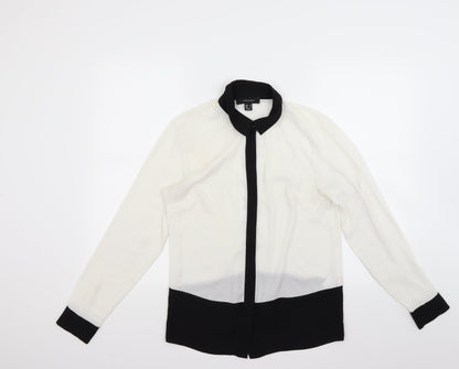 Atmosphere Womens White   Basic Blouse Size 10