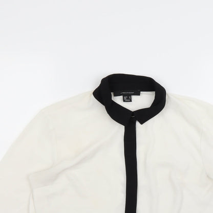 Atmosphere Womens White   Basic Blouse Size 10
