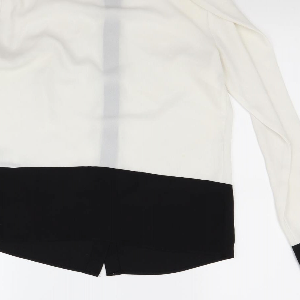 Atmosphere Womens White   Basic Blouse Size 10