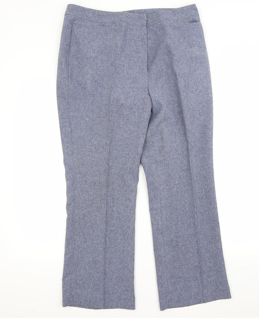 Womens UK Size 16 Atmosphere Regular Fit  Blue Trousers