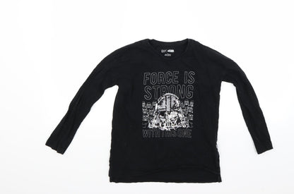 Gap Boys Black   Basic T-Shirt Size S  - STAR WARS