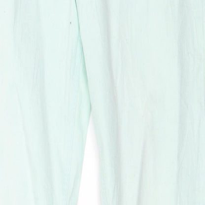 Yigga Girls Green   Straight Jeans Size 14 Years
