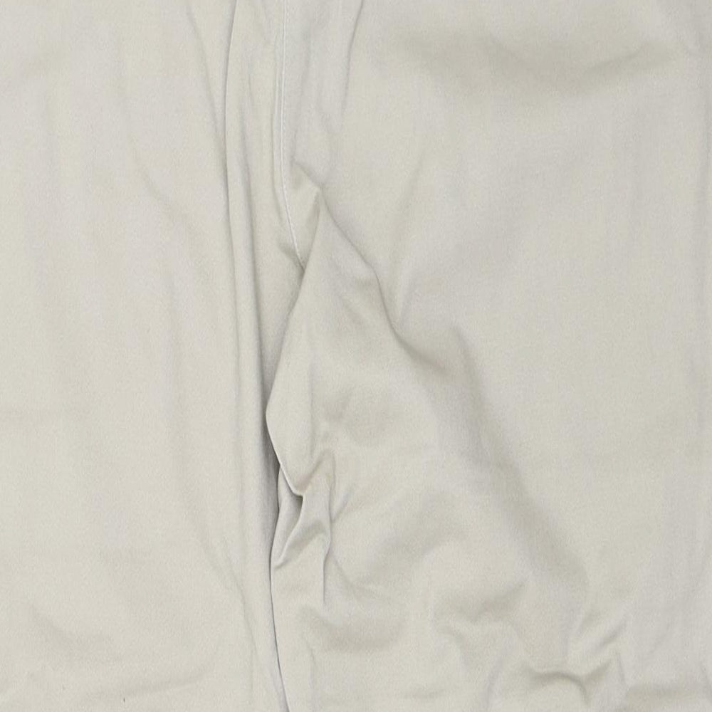 Alexana Womens Beige   Cropped Trousers Size XL L23 in
