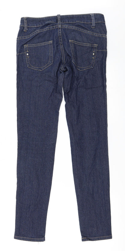 Nice Girl Womens Blue  Denim Skinny Jeans Size 38 L29 in