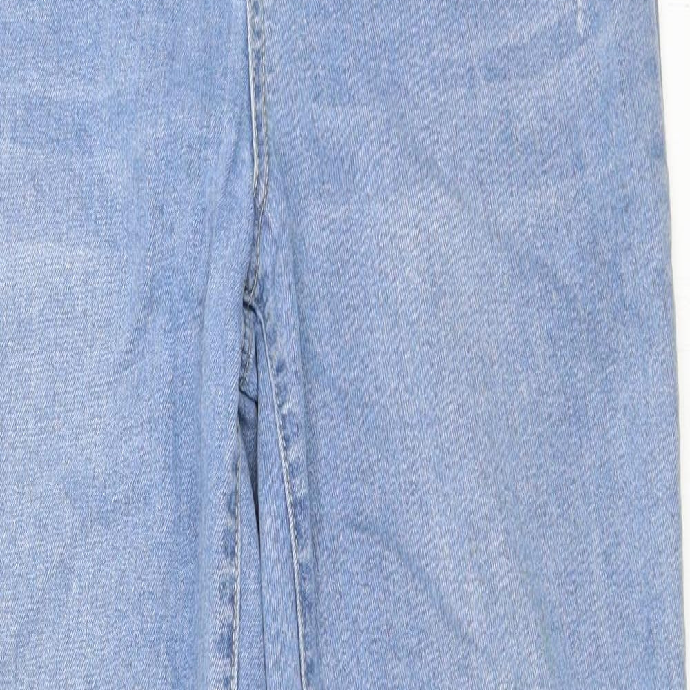 George Womens Blue  Denim Straight Jeans Size 10 L30 in