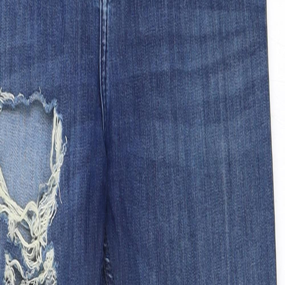 Topshop Womens Blue  Denim Skinny Jeans Size 26 in L32 in - Jamie Jeans