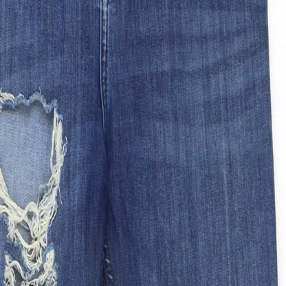 Topshop Womens Blue  Denim Skinny Jeans Size 26 in L32 in - Jamie Jeans