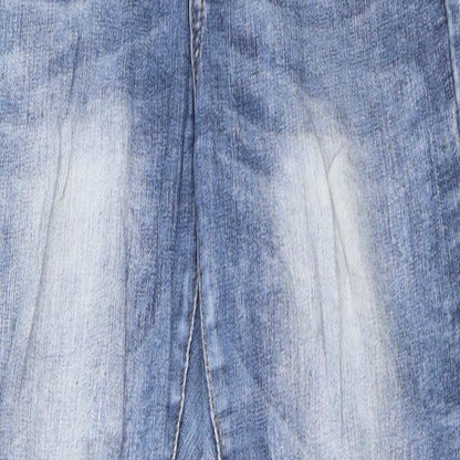 Womens UK Size 38 Preworn Regular Fit Skinny Blue Jeans