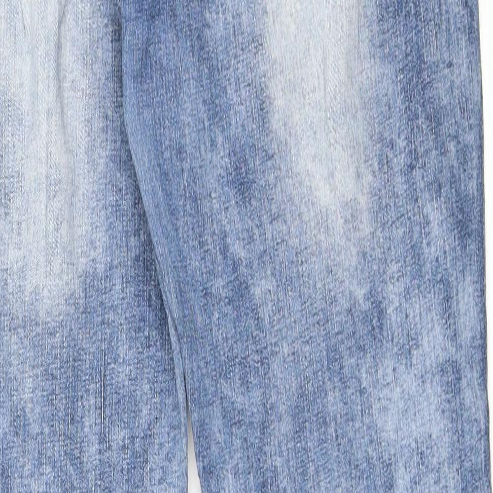 Womens UK Size 38 Preworn Regular Fit Skinny Blue Jeans
