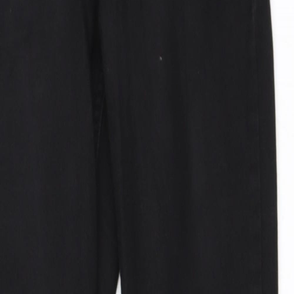 Womens UK Size 32 H&M Regular Fit Skinny Black Jeans