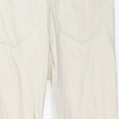 KappAhl Womens Beige   Cropped Jeans Size 42 L23 in