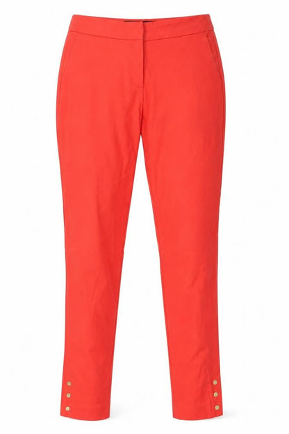 Womens UK Size 34 RESERVED Regular Fit  Red Trousers