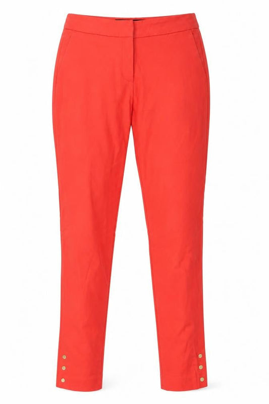 Womens UK Size 34 RESERVED Regular Fit  Red Trousers