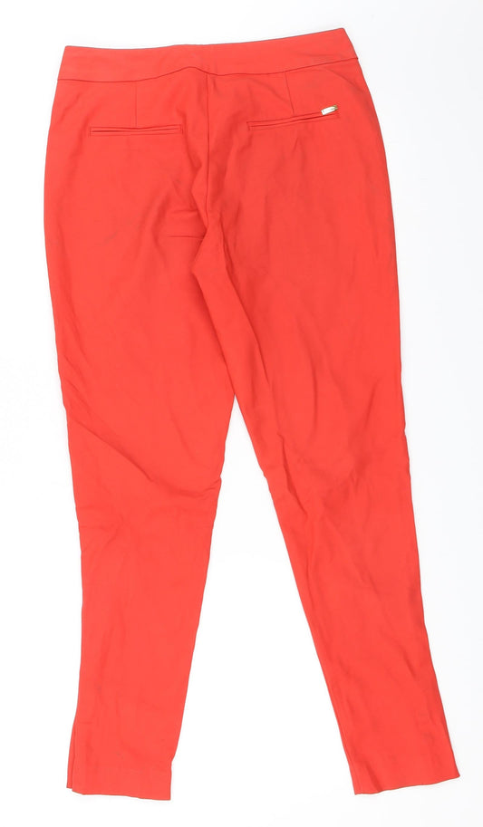 RESERVED Womens Red   Trousers  Size 34 L28 in