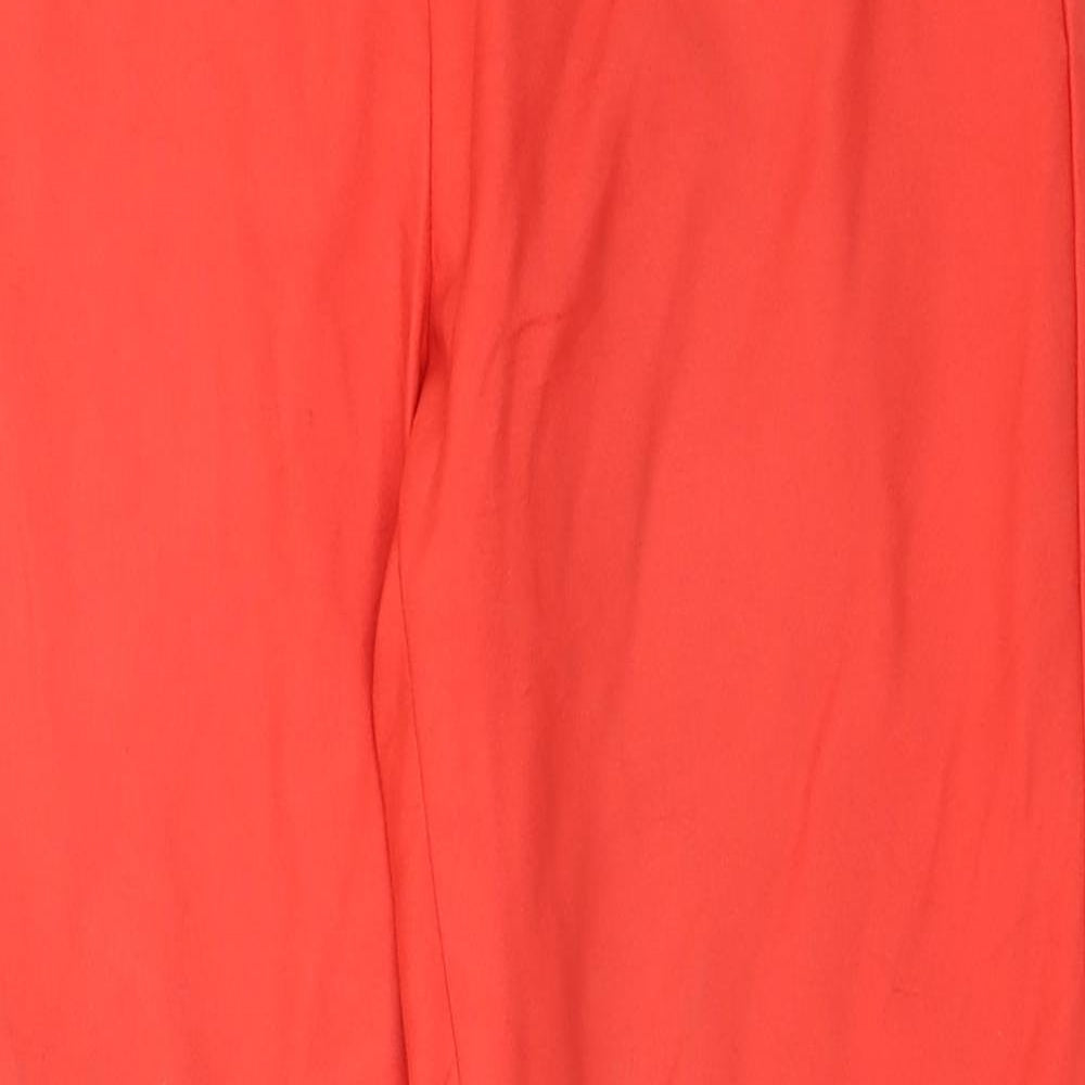 RESERVED Womens Red   Trousers  Size 34 L28 in