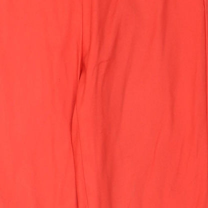 RESERVED Womens Red   Trousers  Size 34 L28 in