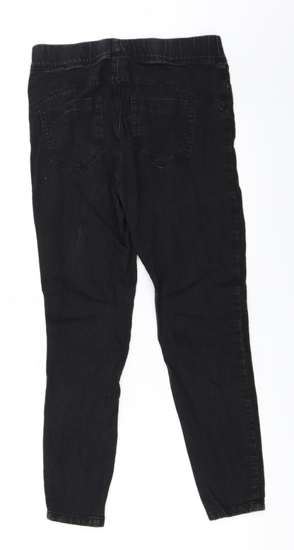 Primark Womens Black   Jegging Jeans Size 8 L25 in