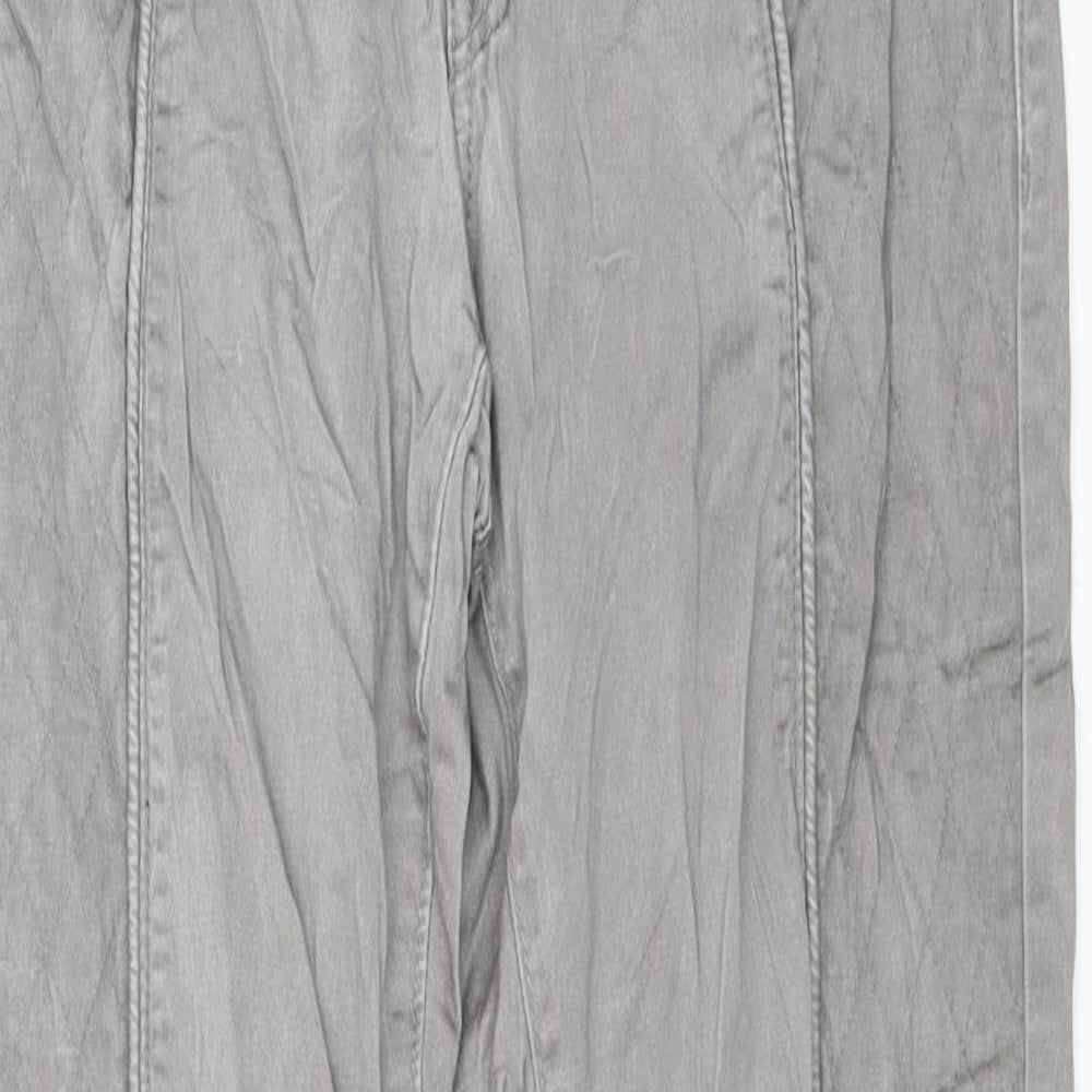 Womens UK Size 38 H&M Regular Fit Skinny Grey Jeans
