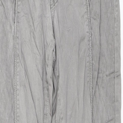 Womens UK Size 38 H&M Regular Fit Skinny Grey Jeans