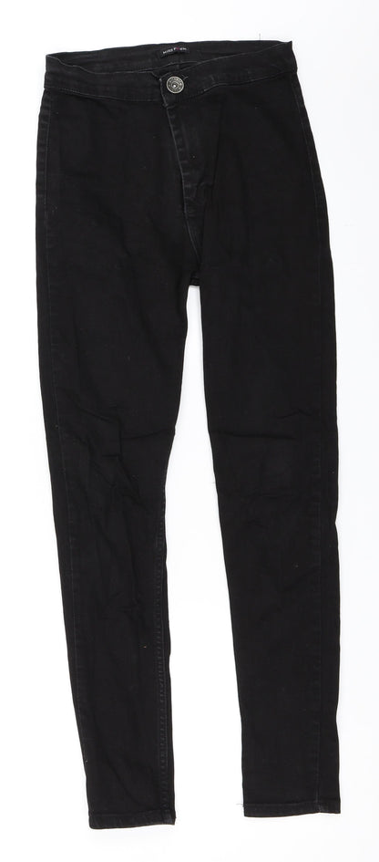 Miss Poem Womens Black  Denim Skinny Jeans Size 29 in L27 in