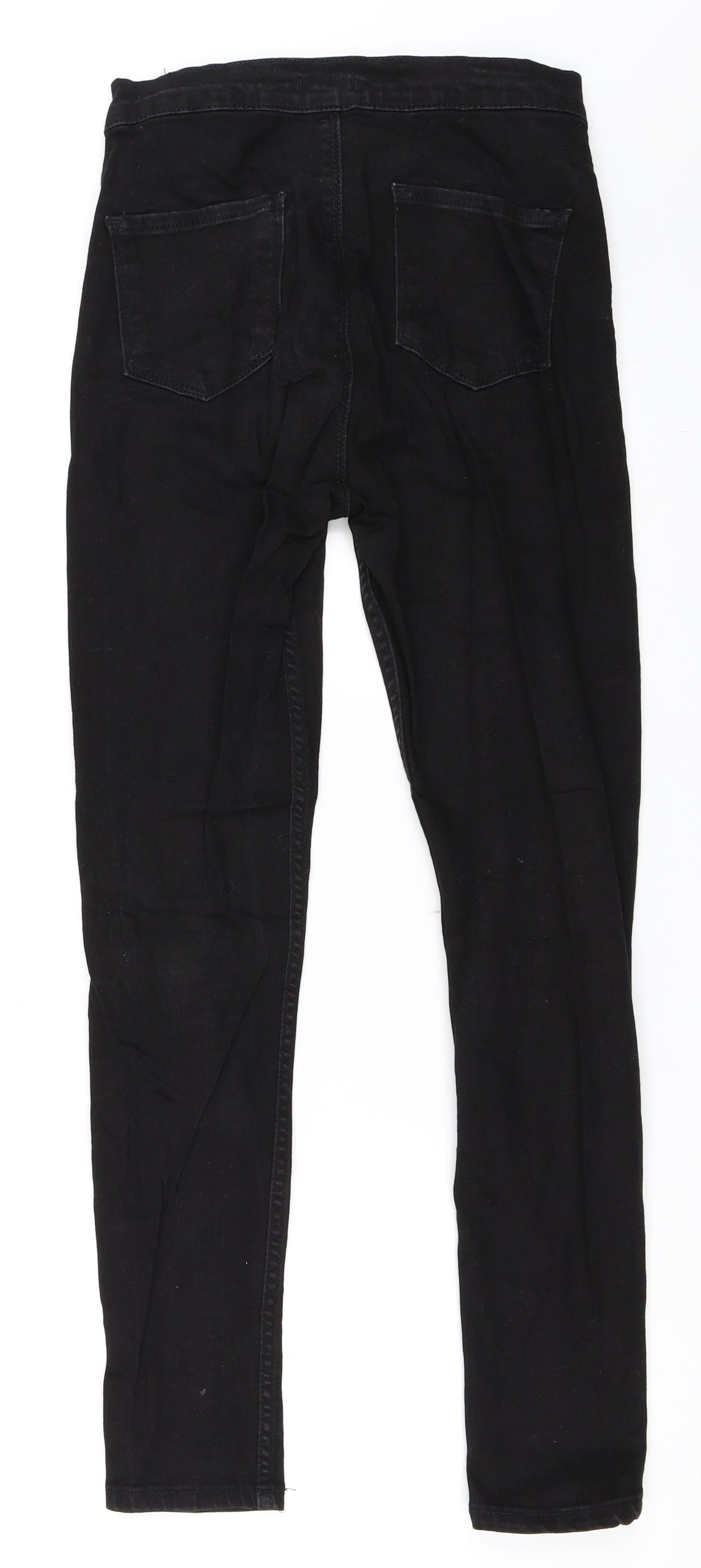 Miss Poem Womens Black  Denim Skinny Jeans Size 29 in L27 in