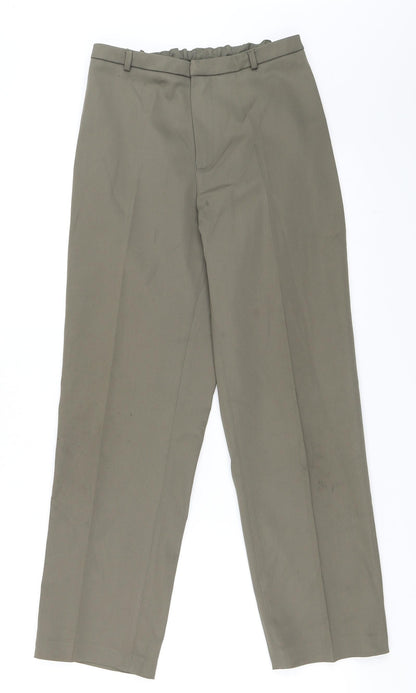 Womens UK Size 10 Mexx Regular Fit  Green Trousers