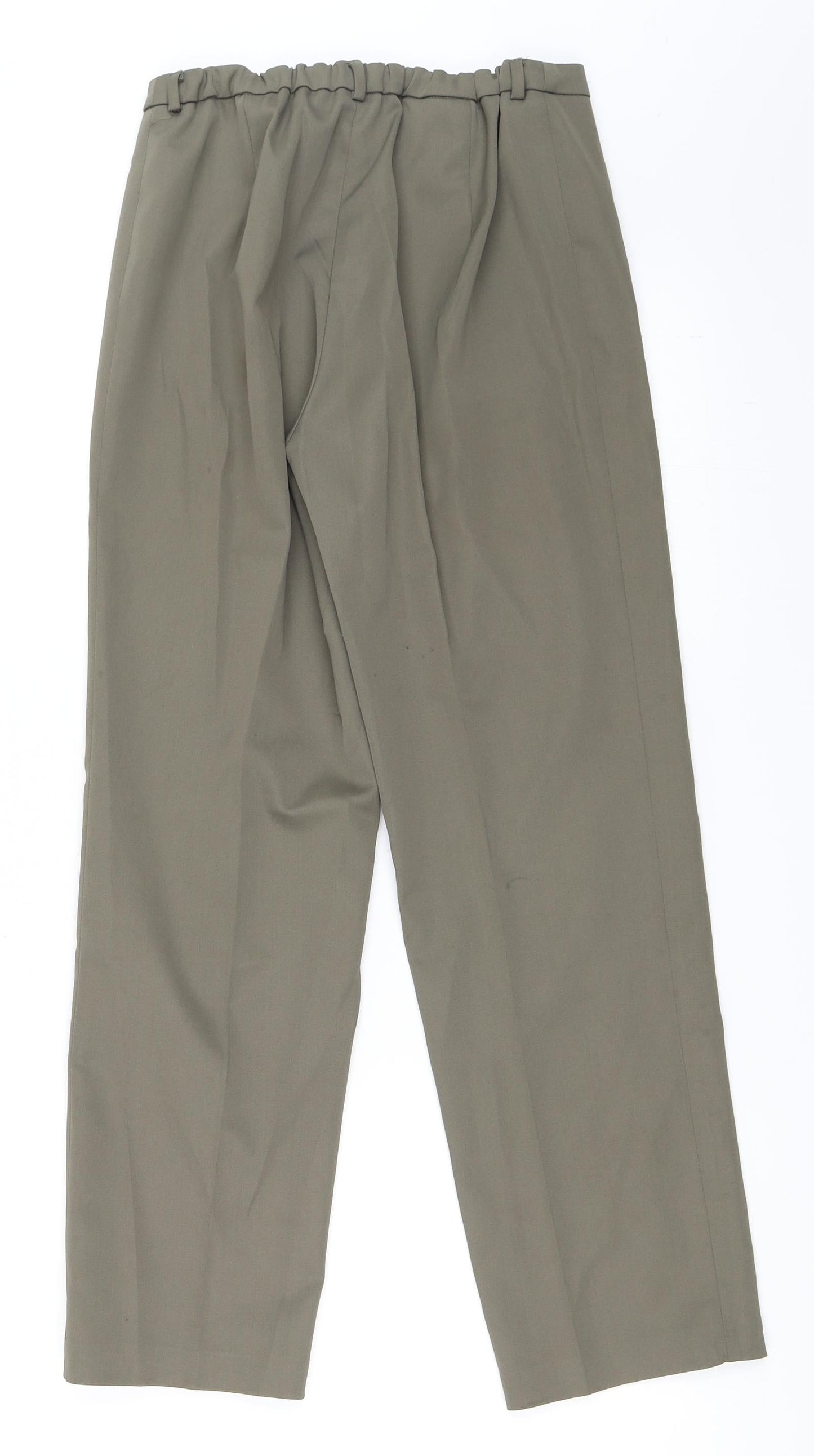 Womens UK Size 10 Mexx Regular Fit  Green Trousers