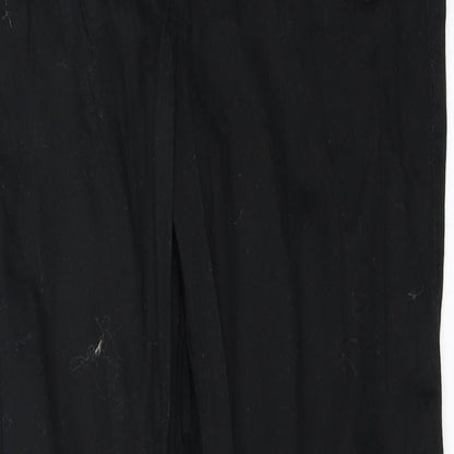 Womens UK Size 8 George Regular Fit Skinny Black Jeans