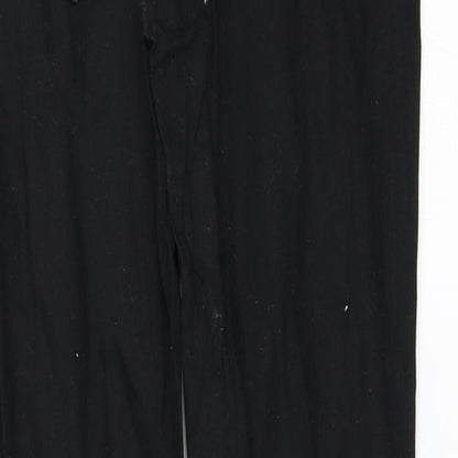 Womens UK Size 8 George Regular Fit Skinny Black Jeans
