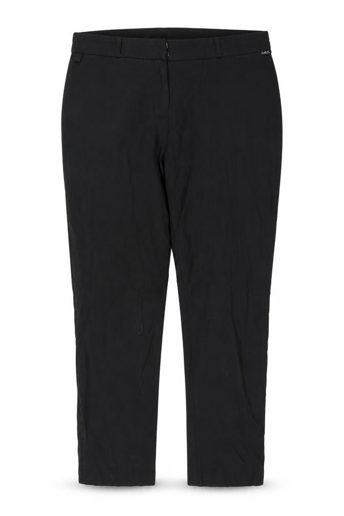 Marks & Spencer Womens Black   Trousers  Size 14 L28 in