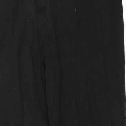 Womens UK Size 14 Marks and Spencer Regular Fit  Black Trousers