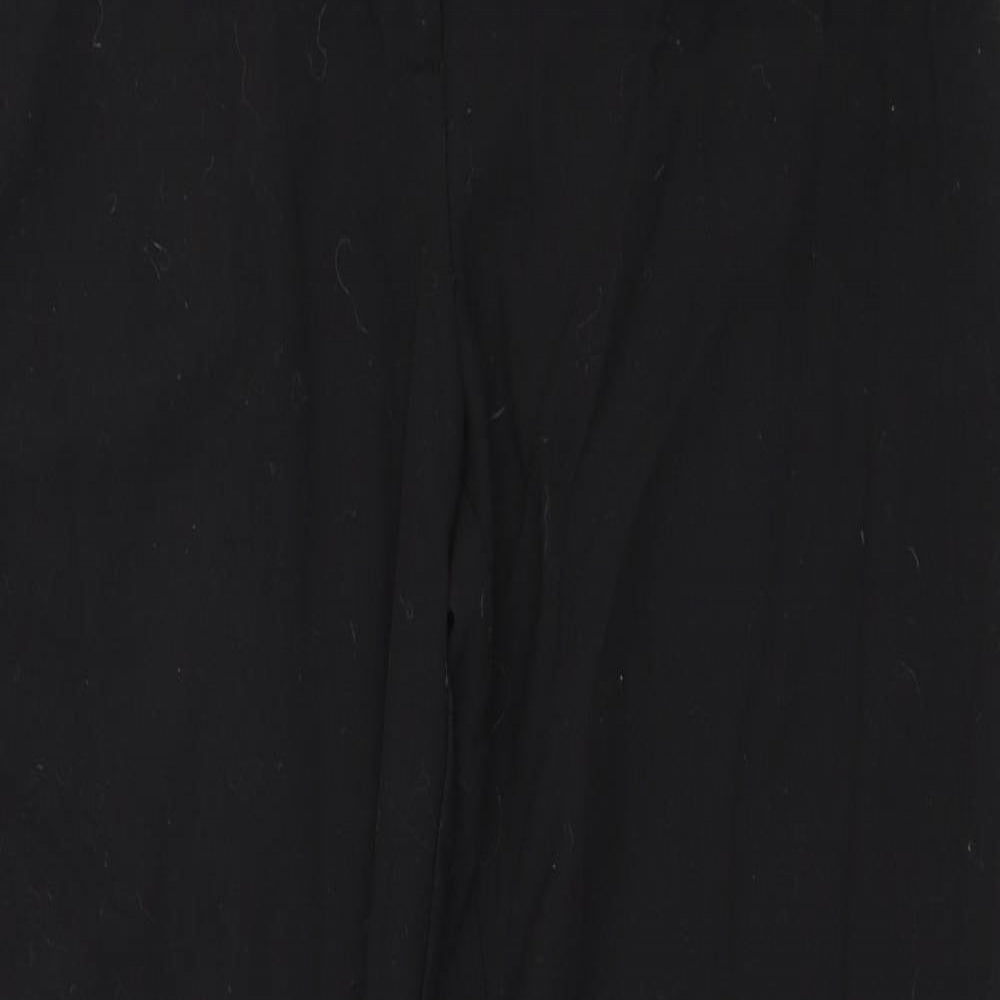 Womens UK Size 10 NEXT Regular Fit  Black Trousers