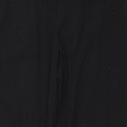 Womens UK Size 10 NEXT Regular Fit  Black Trousers