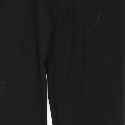 Womens UK Size 10 NEXT Regular Fit  Black Trousers