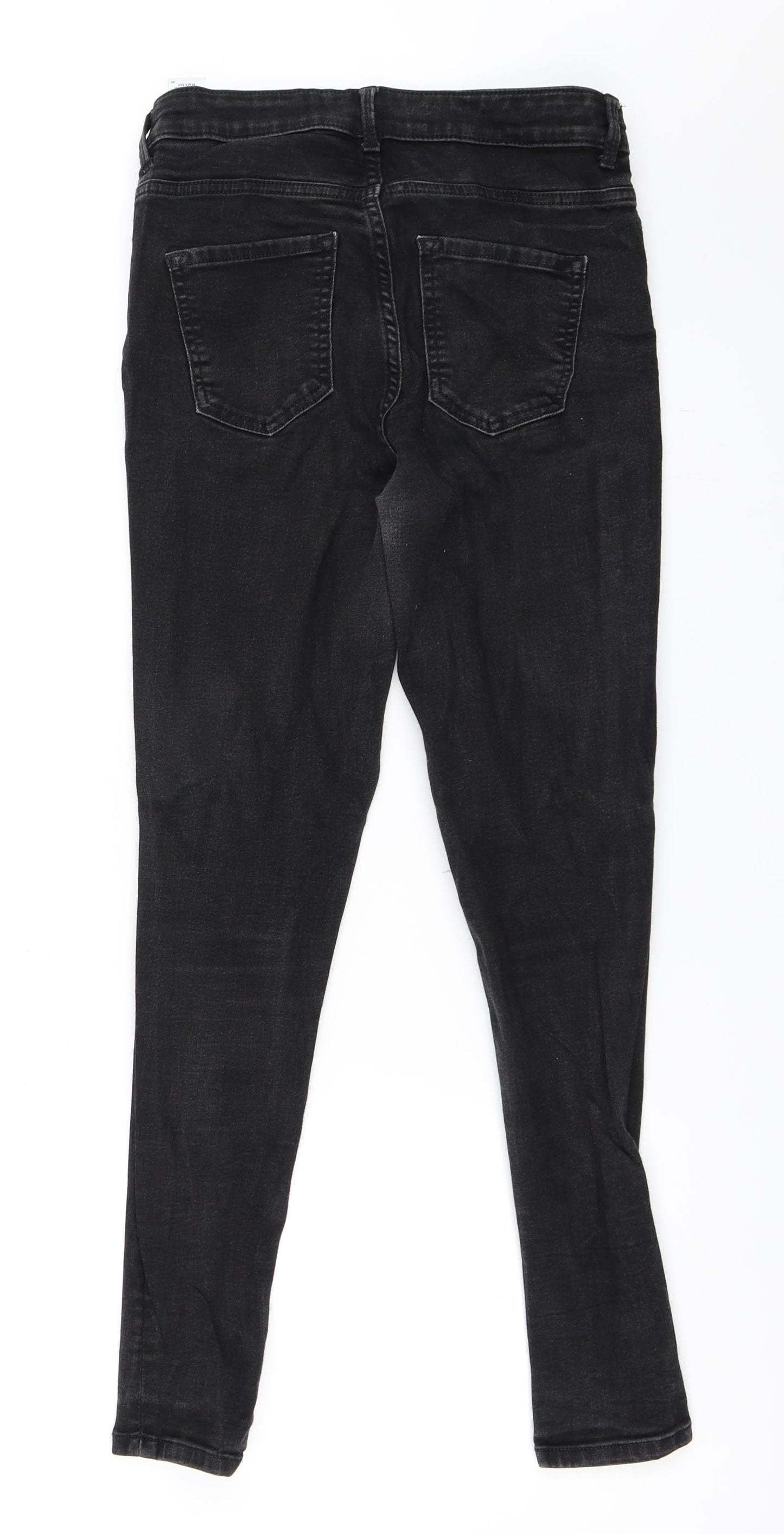 Womens UK Size 10 Marks and Spencer Regular Fit Skinny Black Jeans