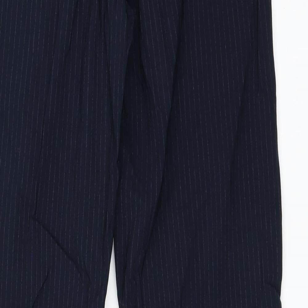 Womens UK Size 34 Hennes Regular Fit  Blue Trousers