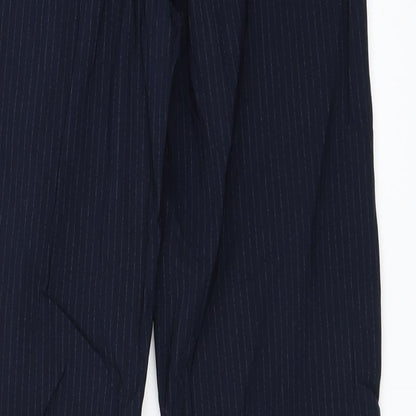 Womens UK Size 34 Hennes Regular Fit  Blue Trousers