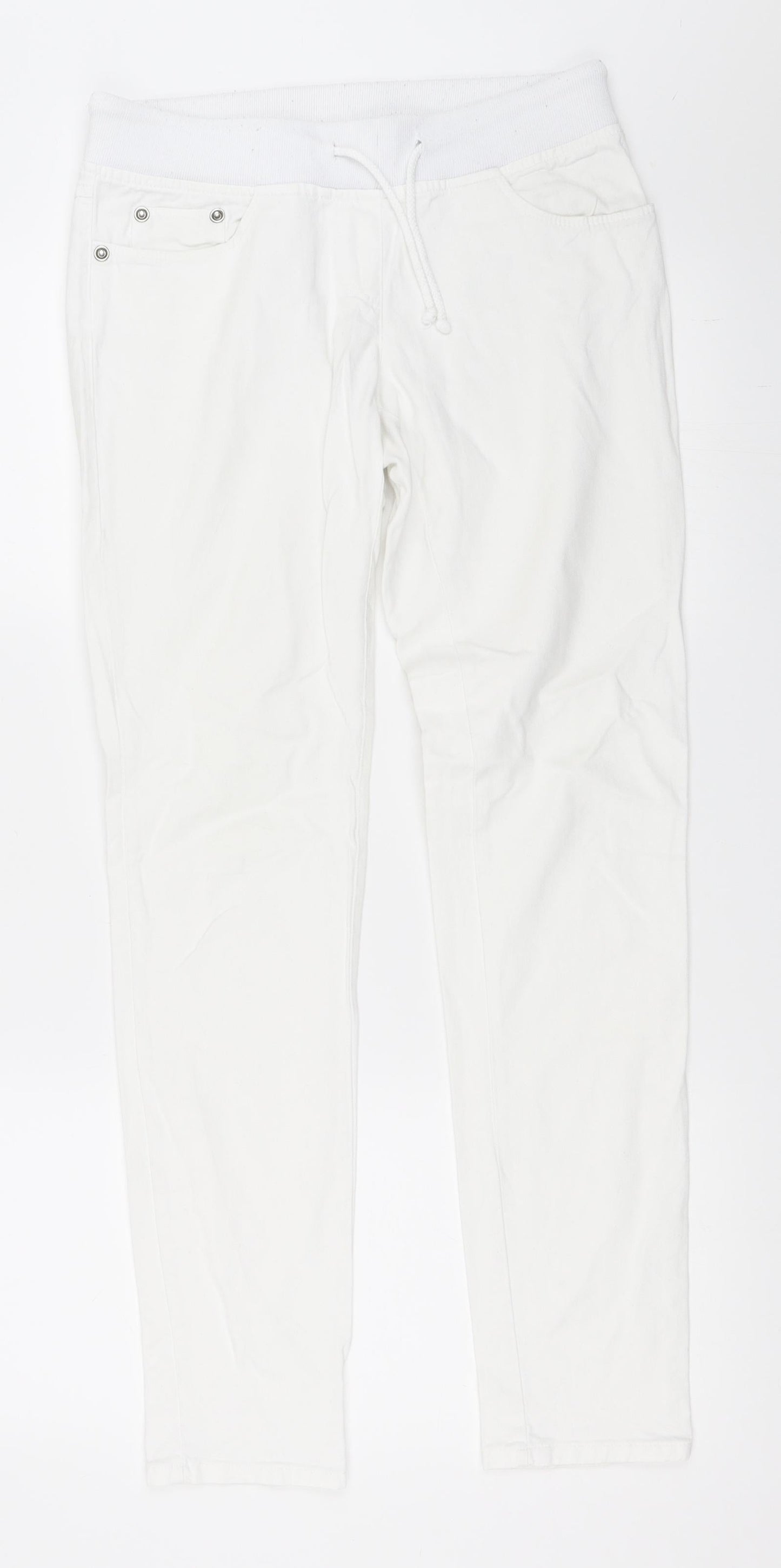 Stone Kit Womens White   Skinny Jeans Size 36 L30 in