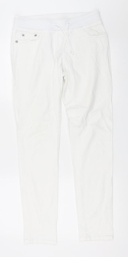 Stone Kit Womens White   Skinny Jeans Size 36 L30 in
