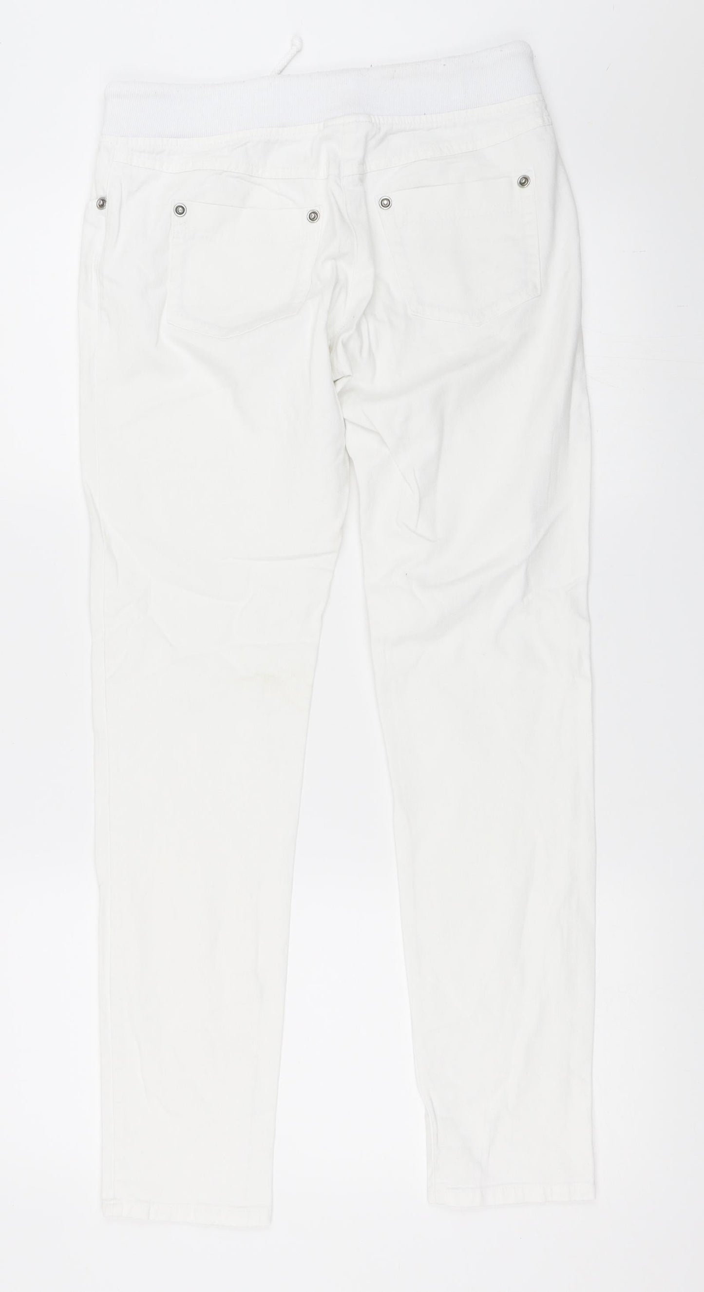 Stone Kit Womens White   Skinny Jeans Size 36 L30 in