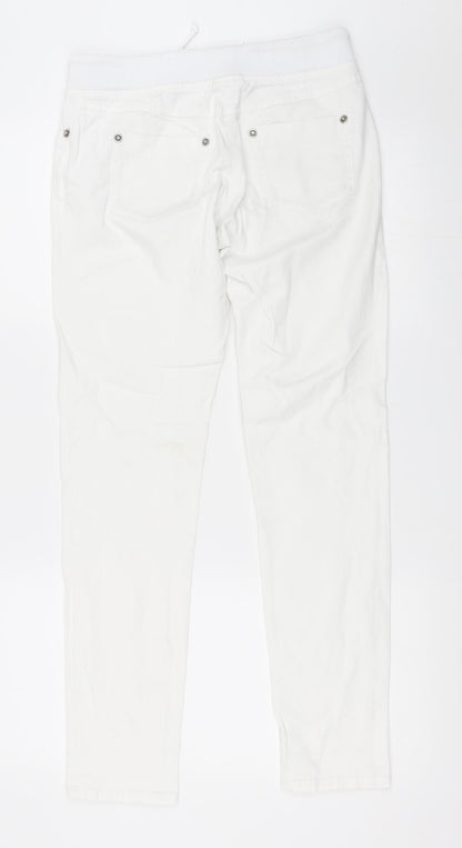 Stone Kit Womens White   Skinny Jeans Size 36 L30 in