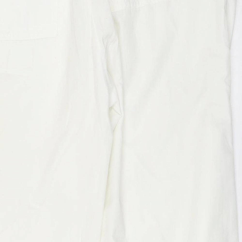 CMD Womens White   Sweatpants Trousers Size 44 L27 in