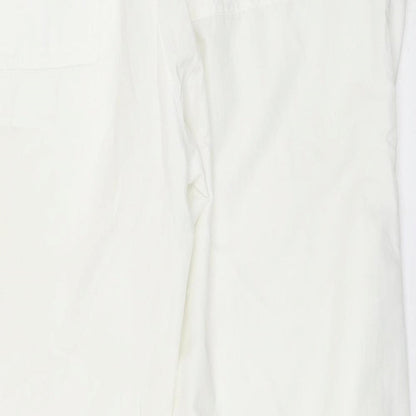 CMD Womens White   Sweatpants Trousers Size 44 L27 in