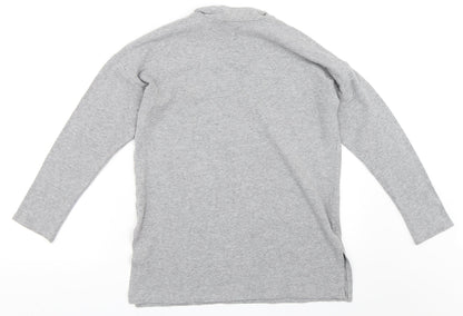 New Look Womens Grey   Pullover Sweatshirt Size 12