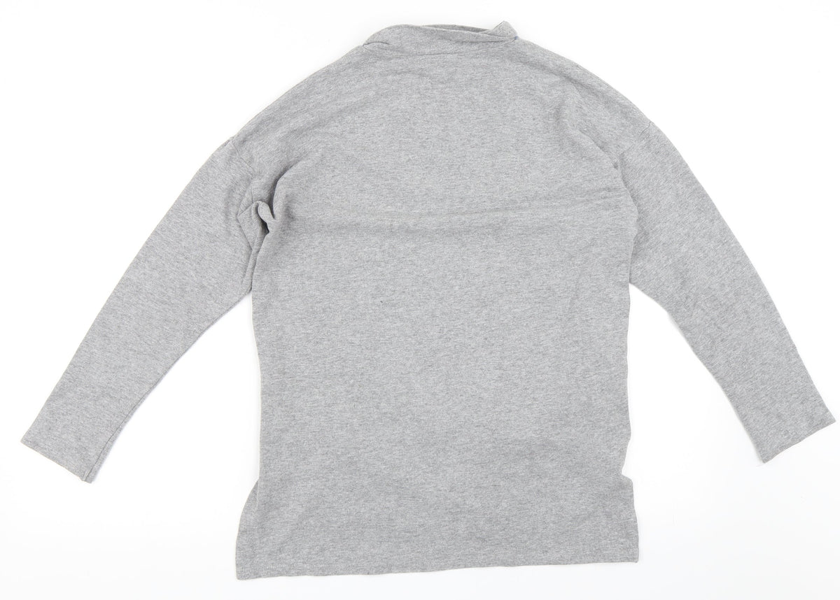 New Look Womens Grey   Pullover Sweatshirt Size 12