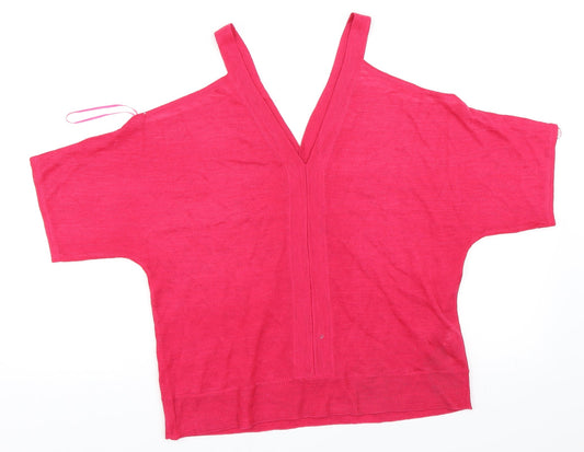 Monsoon Womens Pink   Pullover Jumper Size M