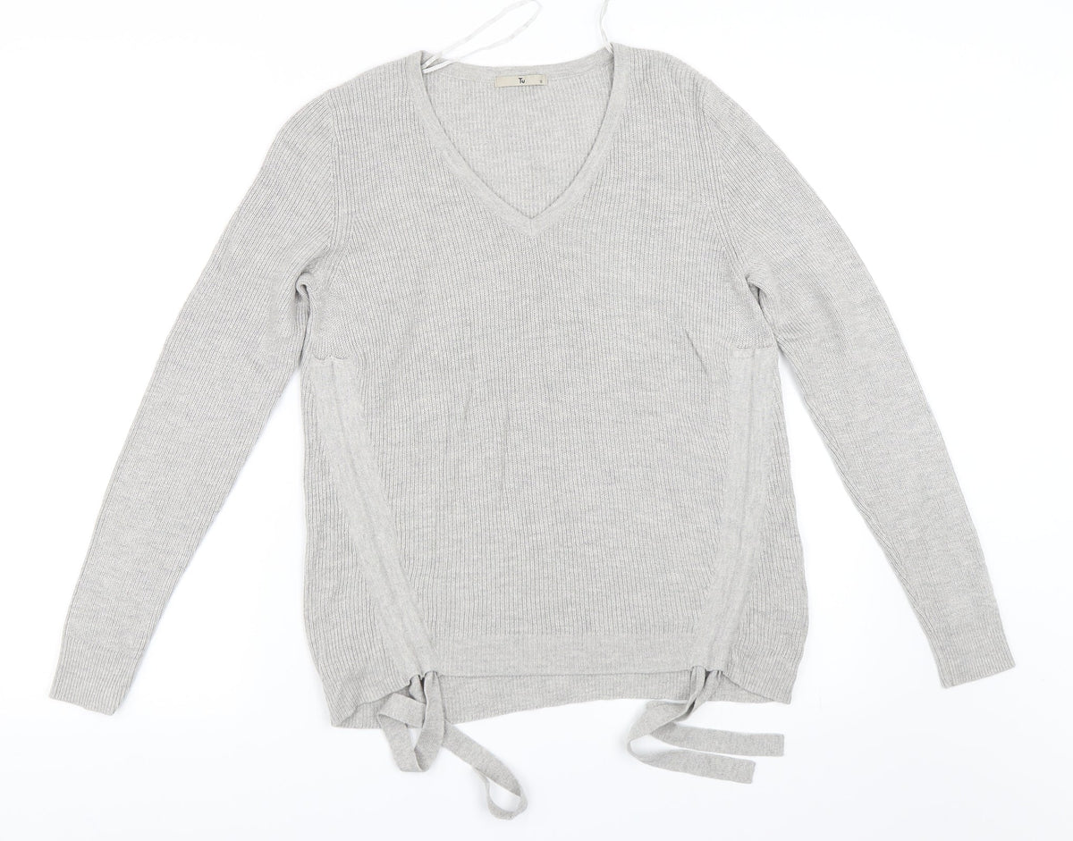Tu Womens Grey   Pullover Jumper Size 12