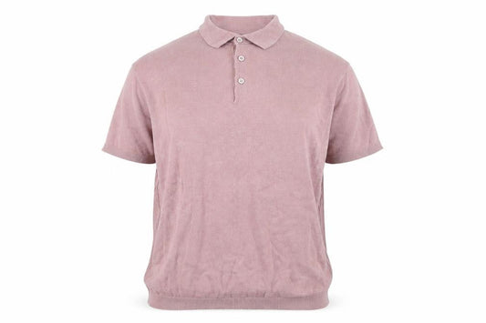 Womens UK Size L River Island Pink Basic Polo