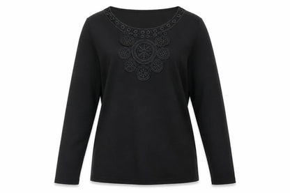 blm Womens Black   Pullover Jumper Size S