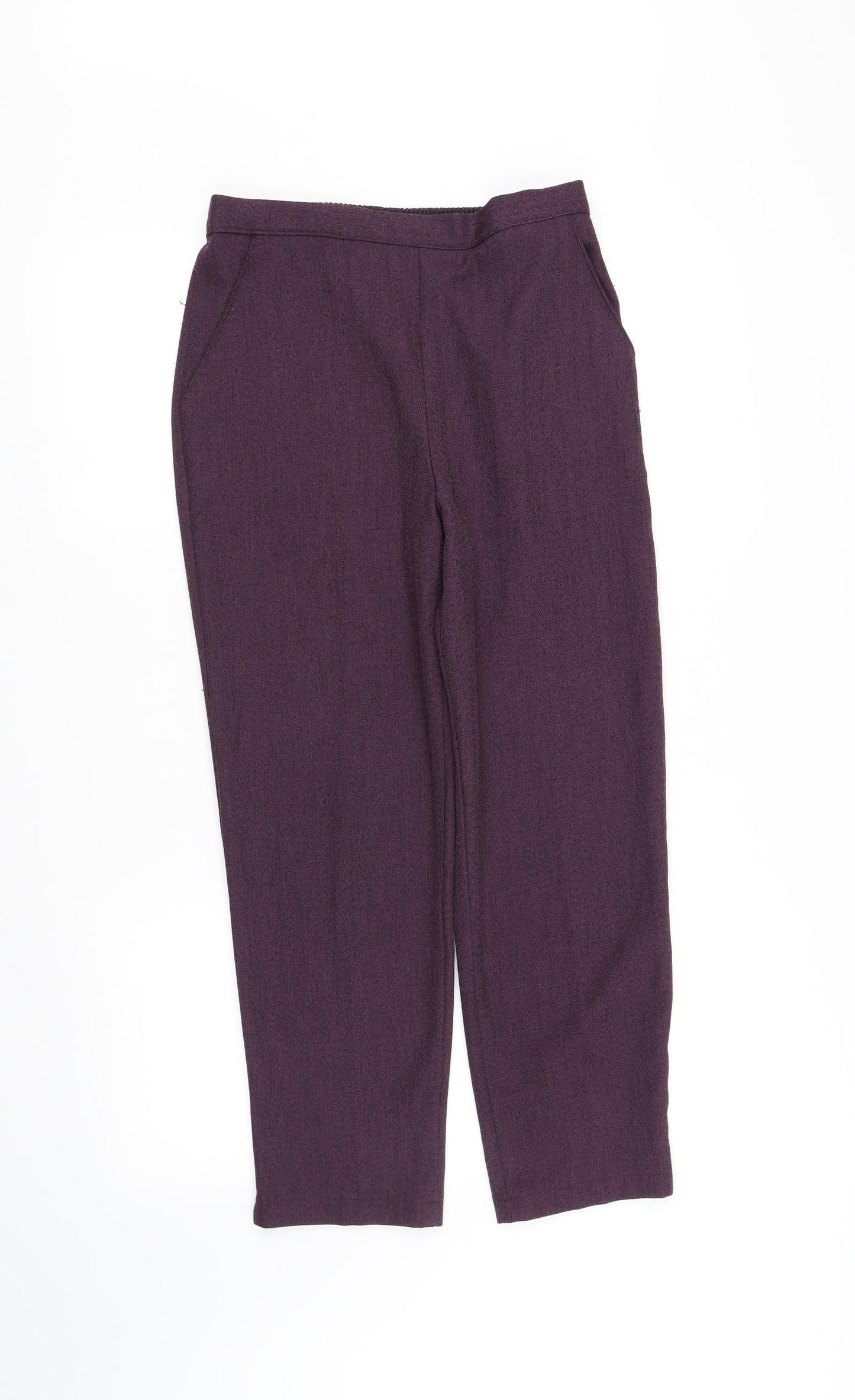 Womens UK Size 10 pre worn Regular Fit  Red Trousers